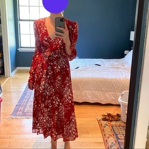 NWOT Reformation Wrap Dress